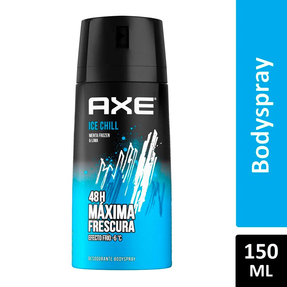 Desodorante en Aerosol AXE Ice Chill Menta Frasco 150 ml